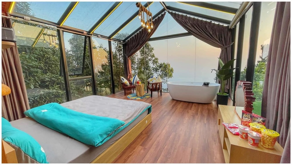 Một homestay có góc nhìn thơ mộng tại Tam Đảo, Vĩnh Phúc